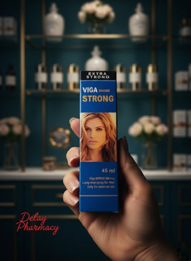 Super Viga 990000 Delay Spray for Men – Natural Ginseng Extract (45ml)